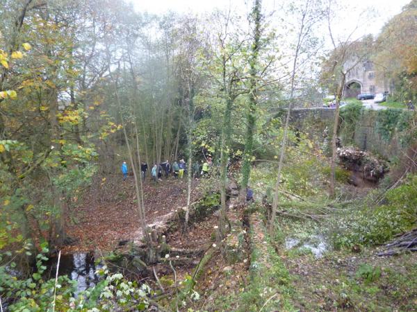 Volunteers at Alton Millrace