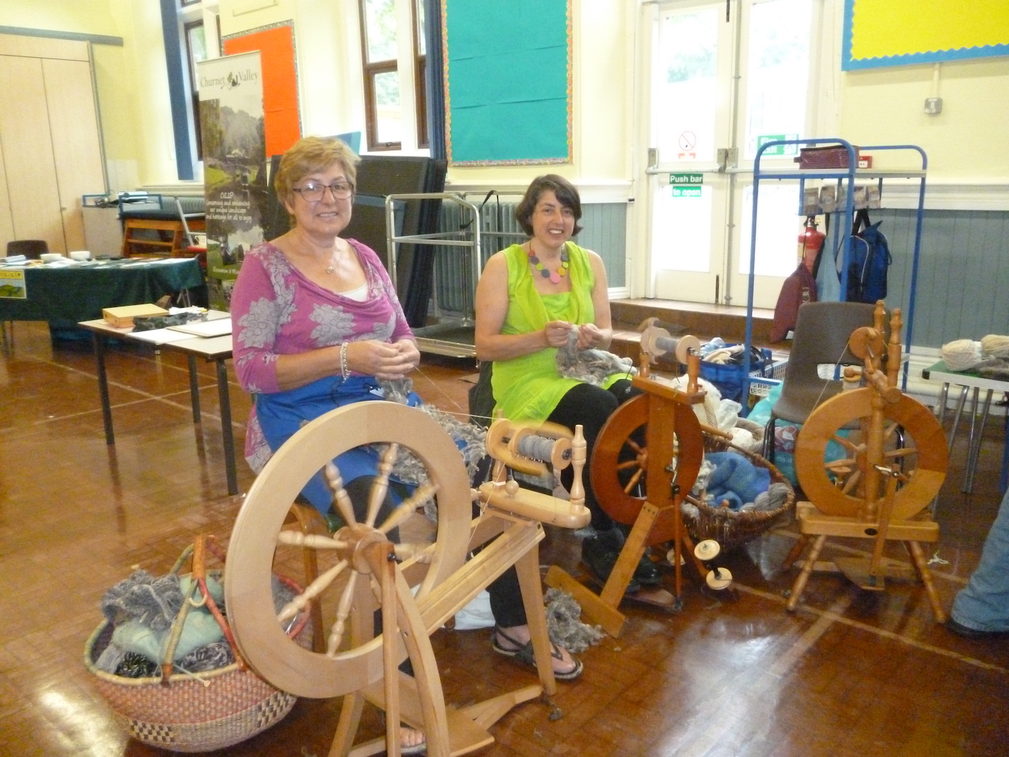 Spinners at Oakamoor Festival